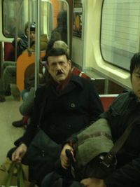 Dans le métro
