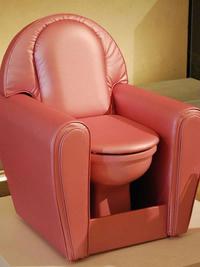 Toilettes confortables
