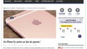 Du sperme contre un iPhone 6s