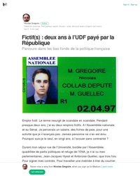 Fictif(s) : deux ans à l’UDF payé par la République