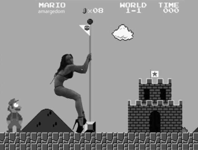 Mario et sa nouvelle princesse