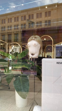 Un salon de coiffure