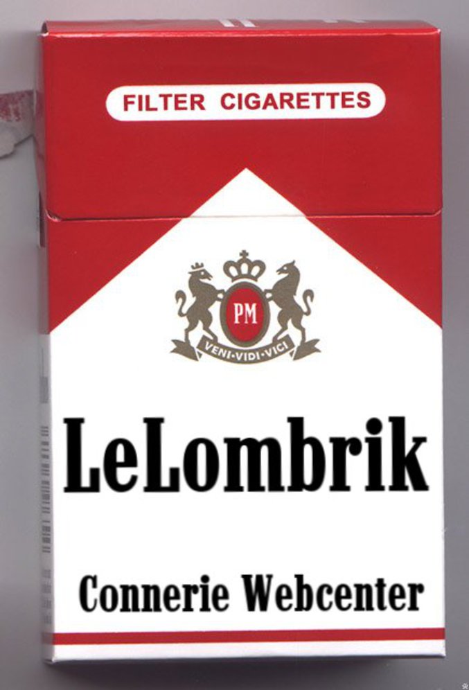 Un paquet de cigarette de fan de Lelombrik