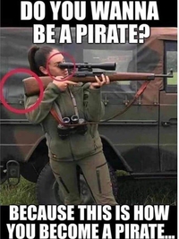 Tu veux être comme un pirate ?