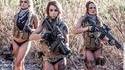 Au combat, les femmes-soldates doivent AVANT TOUT ne pas attraper froid à la gorge