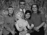 Une famille heureuse...