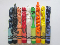 Sculpture dans le crayola : Wax nostalgic
