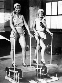 Tapis roulant  en 1920