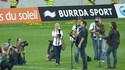 Patrick Bruel hué au Stade de Nice