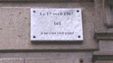 Plaque commémorative