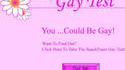 Gay test