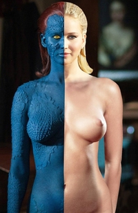 Mystique alias Raven Darkhölme alias Jennifer Lawrence