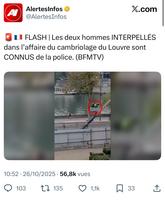 l’enquête avance sur le casse du Louvre