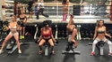 À la salle de gym