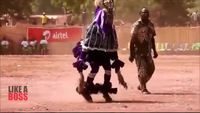 Danseur africain