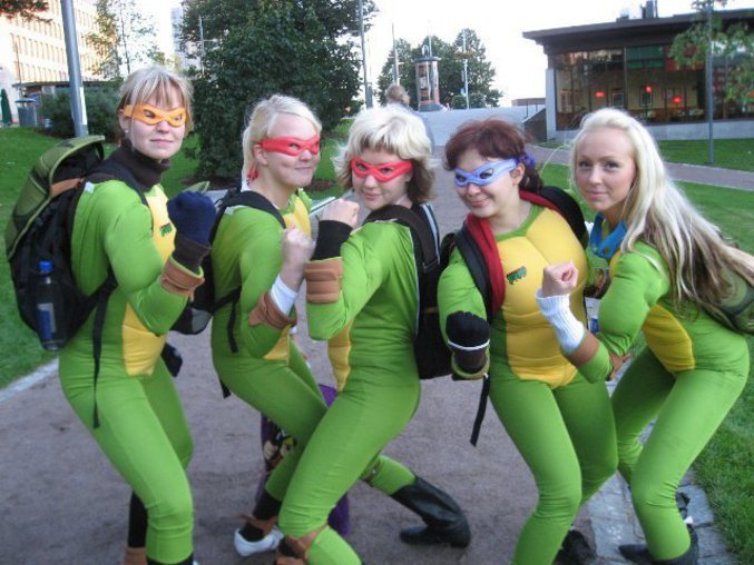 Les tortues ninjas seraient 5, et des femmes en plus !!!