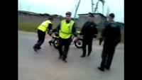 Moto de police