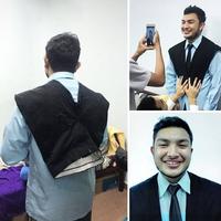 Kan t'as pas de veste pour ta photo de CV