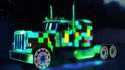Projection sur camion
