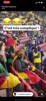 Supportrice camerounaise pendant la CAN