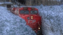 Cette année, la hauteur de neige au Canada était tout à fait acceptable !