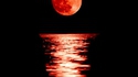 Superbe lune rouge ! 