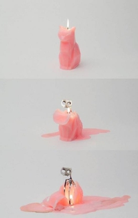 Bougie de chat