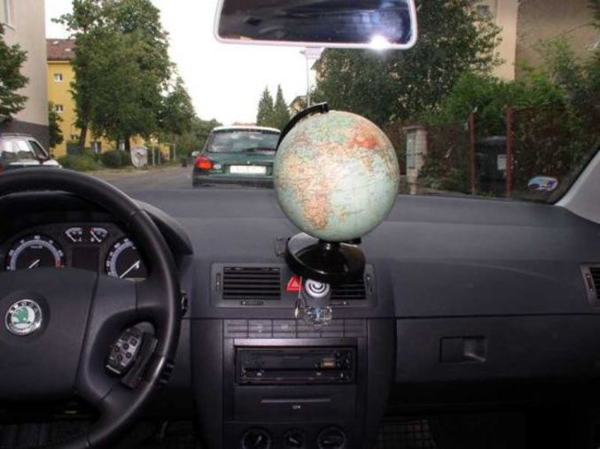 Un bon vieux GPS comme dans le temps.