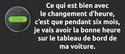 Ce qui est bien avec le changemement d'heure...
