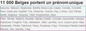Des jolis prénoms