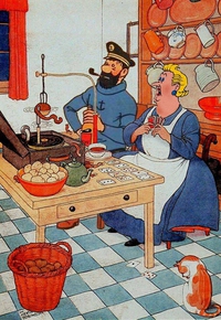 Haddock et la Castafiore