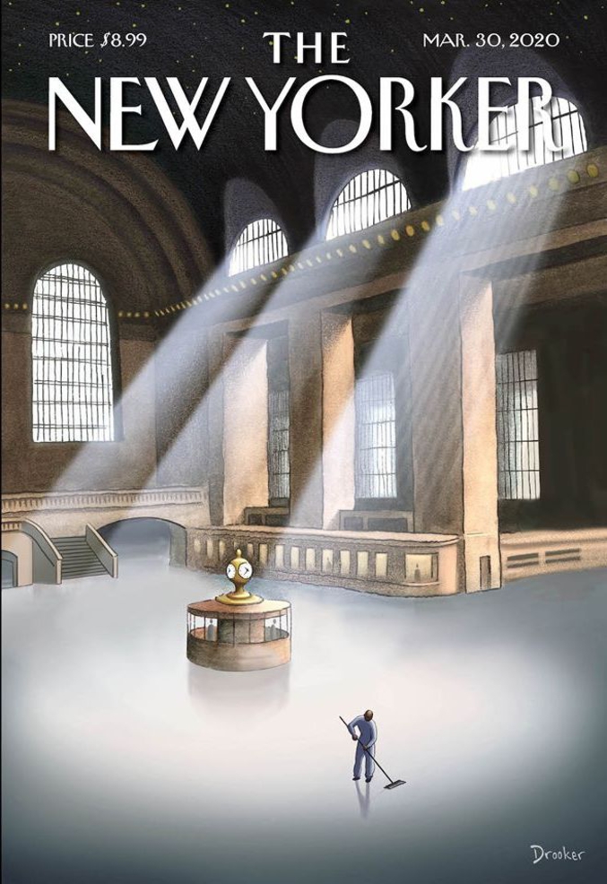 Représentation de Grand Central Terminal, la plus grande gare de voyageurs de New York.
