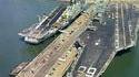 Porte-avions : le pitchounet est anglais (HMS Ark Royal), le mastodonte est ricain (USN Admiral Nimitz)