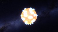 L'explosion d'une supernova