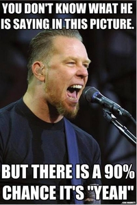 James Hetfield...