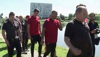 Cristiano Ronaldo Throws Reporter's Microphone Into Lake