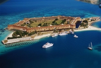 Fort Jefferson dans le Dry Tortugas National Park sur les fameuses keys de Floride