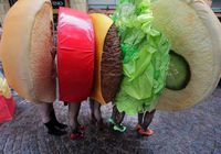 Déguisement hamburger