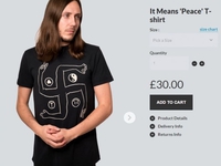 T-shirt de paix