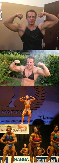 Une bodybuildeuse