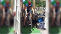 Départ d'une course de vélo
