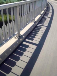 Des ombres en touches de piano