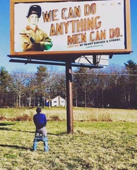 On peut faire tout ce que les hommes peuvent faire