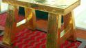 Tabouret en or