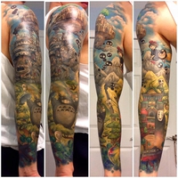 Tatouage Ghibli
