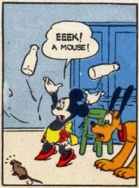 Une souris !