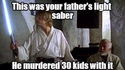 Le sabre de papa