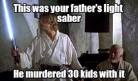 Le sabre de papa