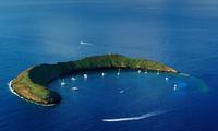 Le cratère Molokini dans l'archipel des îles Hawaï