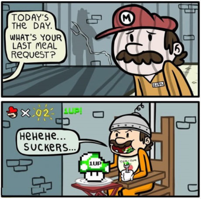Mario, condamné à mort.